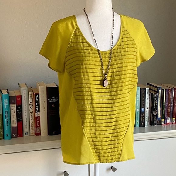 Calvin Klein | Olive Color Top - Picture 2 of 5